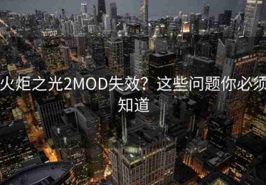 火炬之光2MOD失效？这些问题你必须知道