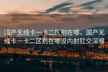 国产无线卡一卡二区别在哪，国产无线卡一卡二区别在哪没内射肛交深喉