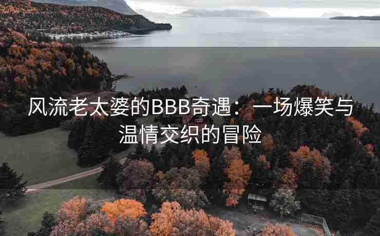 风流老太婆的BBB奇遇：一场爆笑与温情交织的冒险